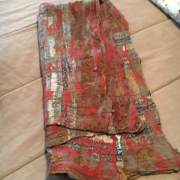 Tibetan wool & silk wrap - Picture 1 of 2